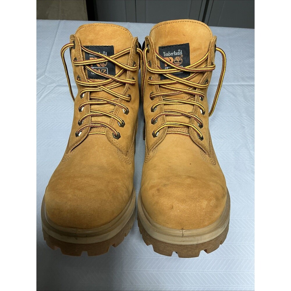 timberland pro boots men size 6M. Direct Attach 6”waterproof Soft Toe Insulated.